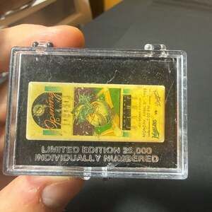 1993 Florida Marlins Inaugural Opening Day Commemorative Ticket Pin